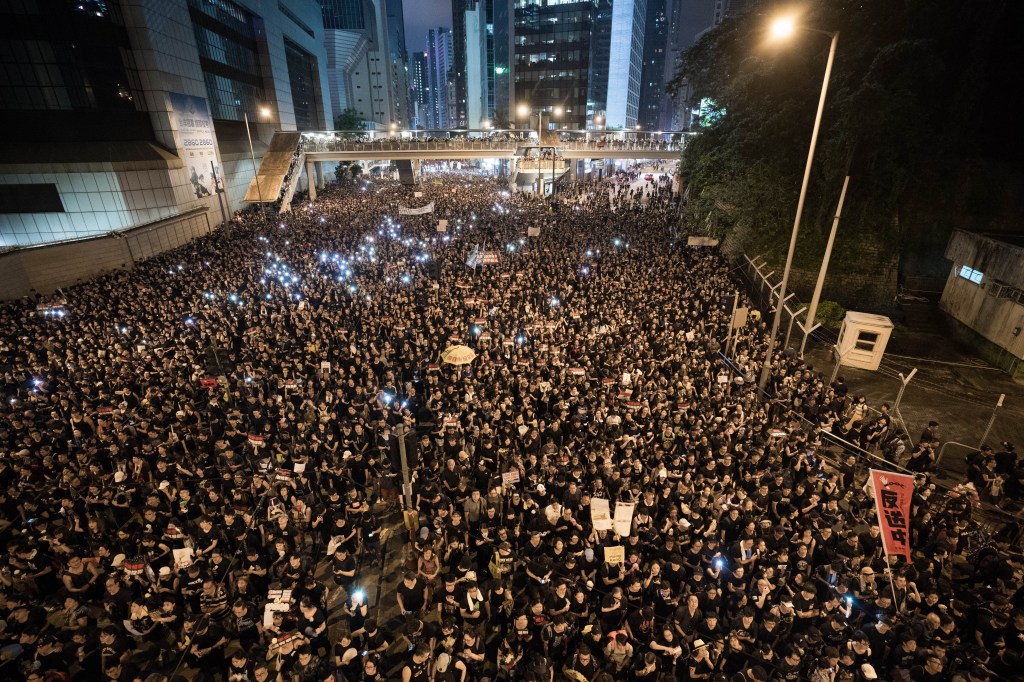 Thumbnail for China tells UK to butt out of Hong Kong affairs