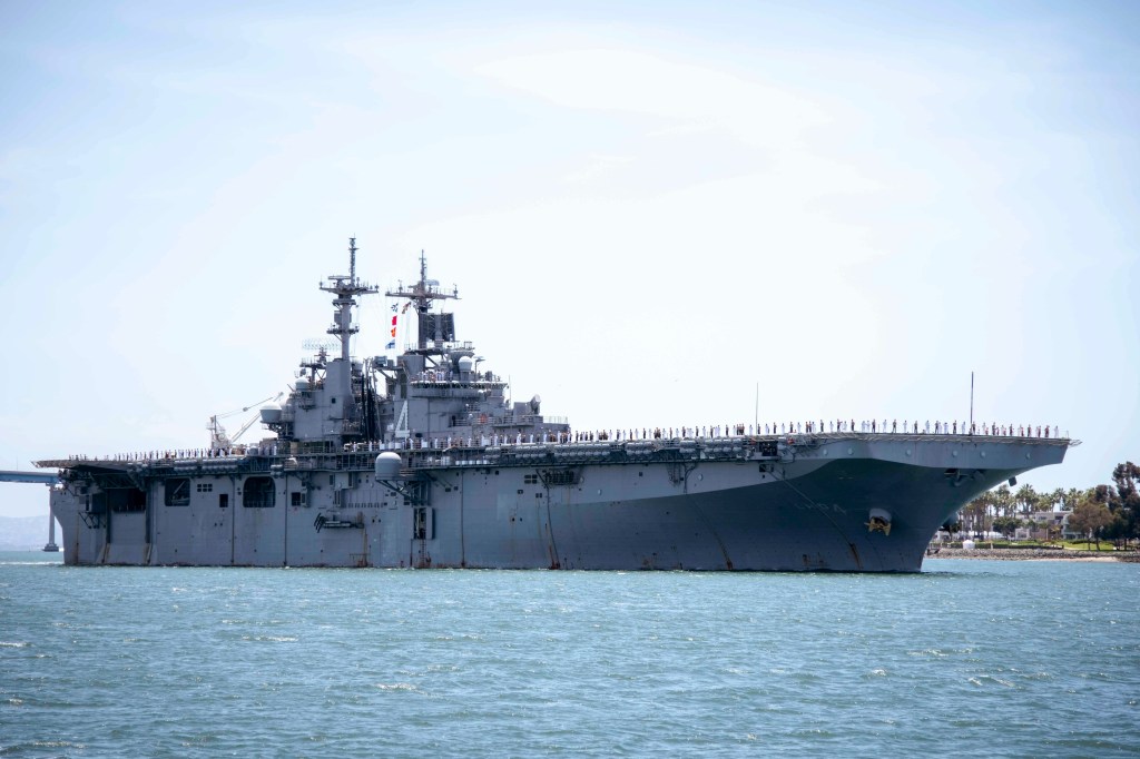 Thumbnail for US Navy destroys Iranian drone in tense Gulf