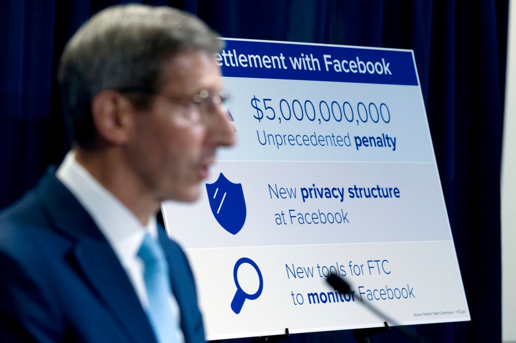 Thumbnail for Facebook fined $7 billion after privacy probe, new antitrust inquiry opens