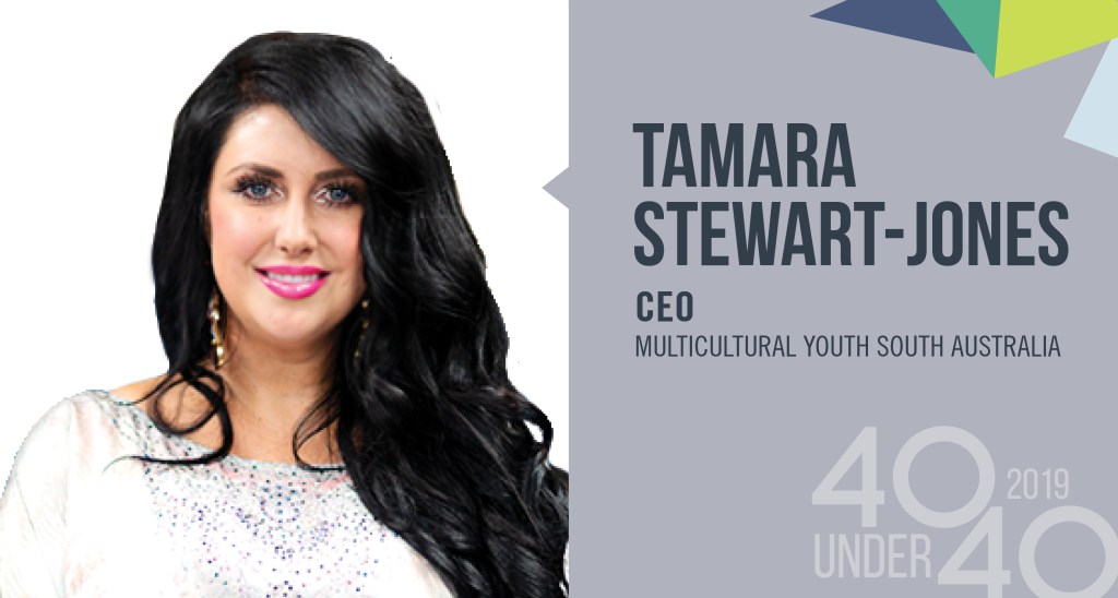 Thumbnail for 40 Under 40 winner of the day: Tamara Stewart-Jones