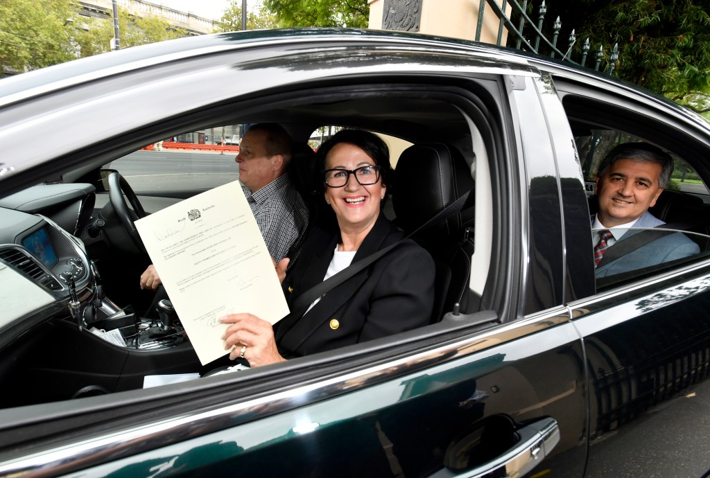 Vickie Chapman and Rob Lucas have both been warned personally about the looming changes. Photo: Sam Wundke / AAP