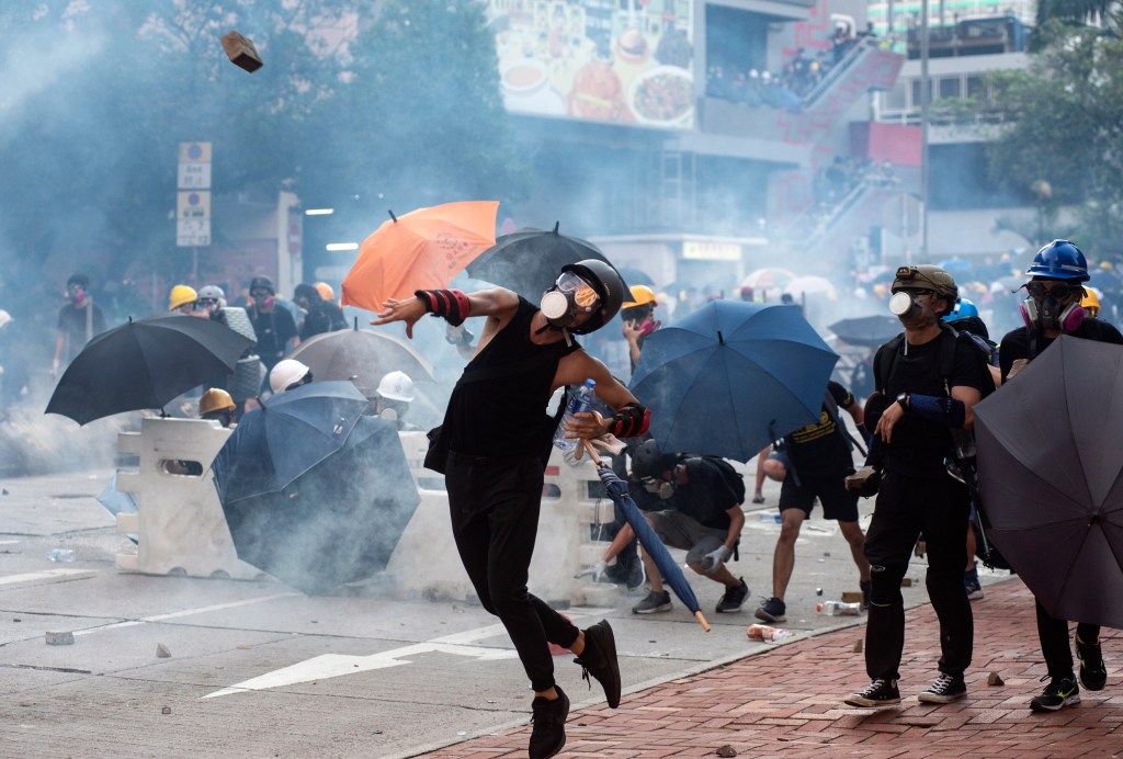 Thumbnail for “Dangerous situation” in Hong Kong as protests, clashes worsen