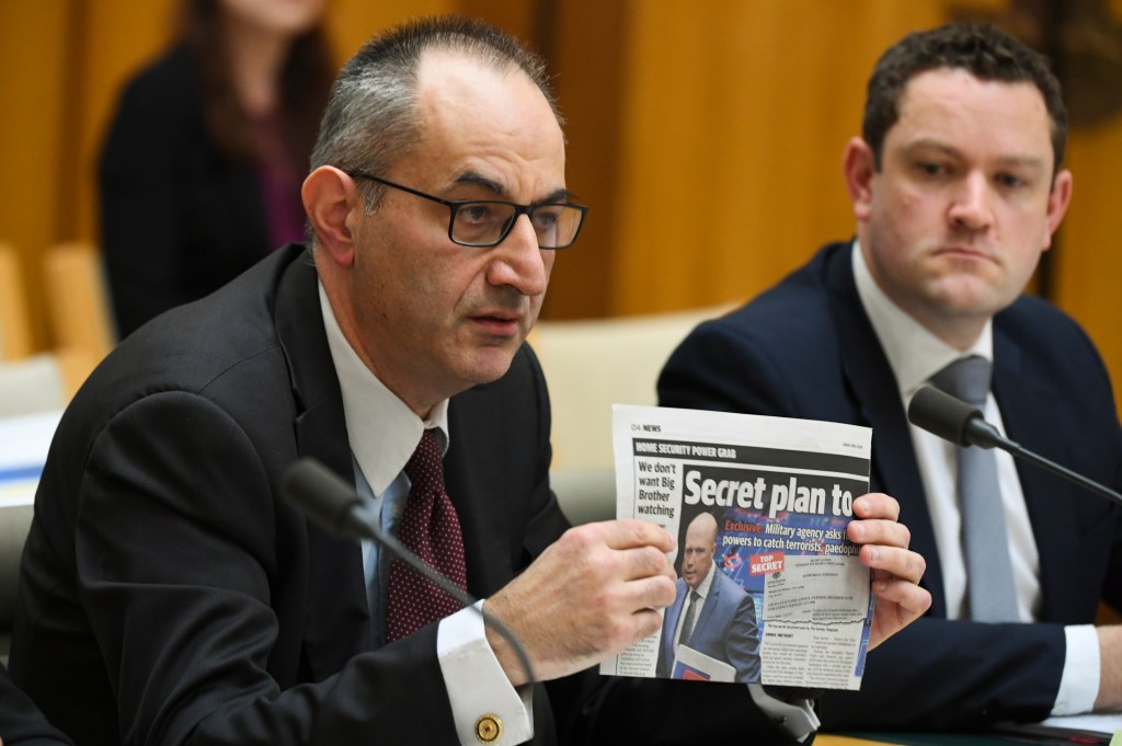 Thumbnail for Spying whistleblower “should go to jail”: Home Affairs chief