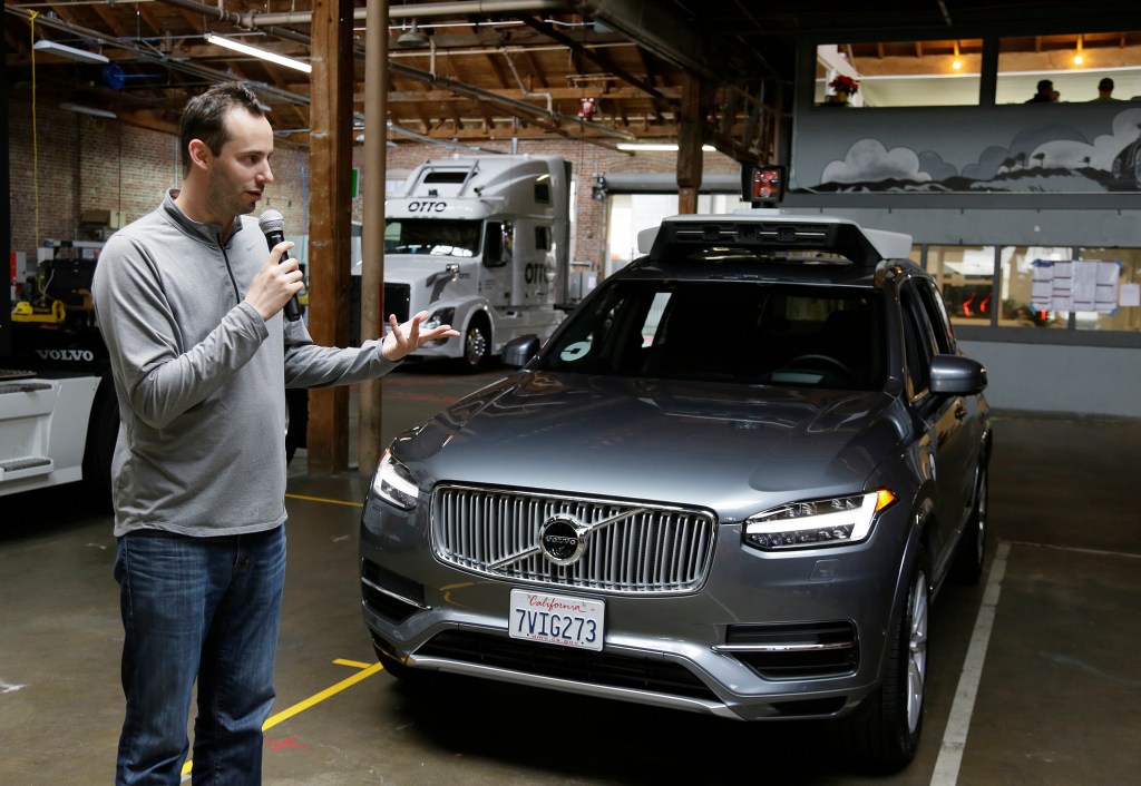 Thumbnail for Google accuses Uber defector of stealing self-drive car secrets