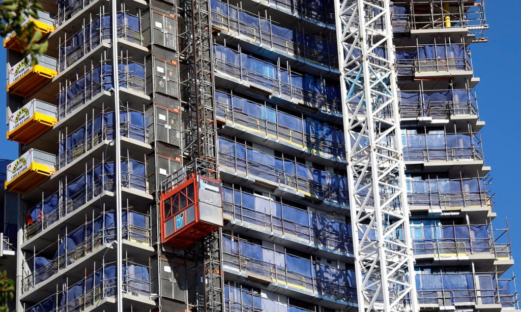 Building and construction has come off the boil in the past four years. Photo: Tony Lewis/InDaily