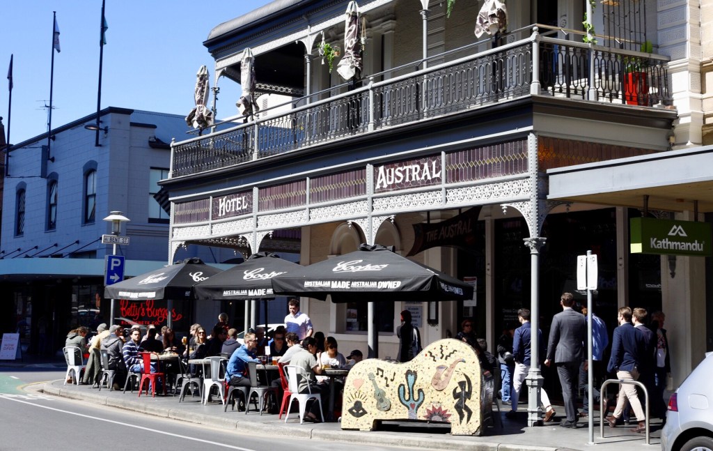 The operators of the Austral Hotel are in a legal battle against eviction, claiming their landlord owes more than $200,000 in land tax.