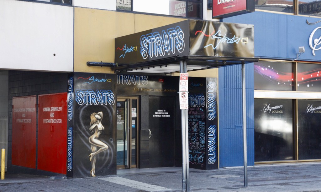 The operator of Strats insists the club is still open and will trade there "forever", but an insolvency notice says the business is being wound up. Photo: Tony Lewis / InDaily