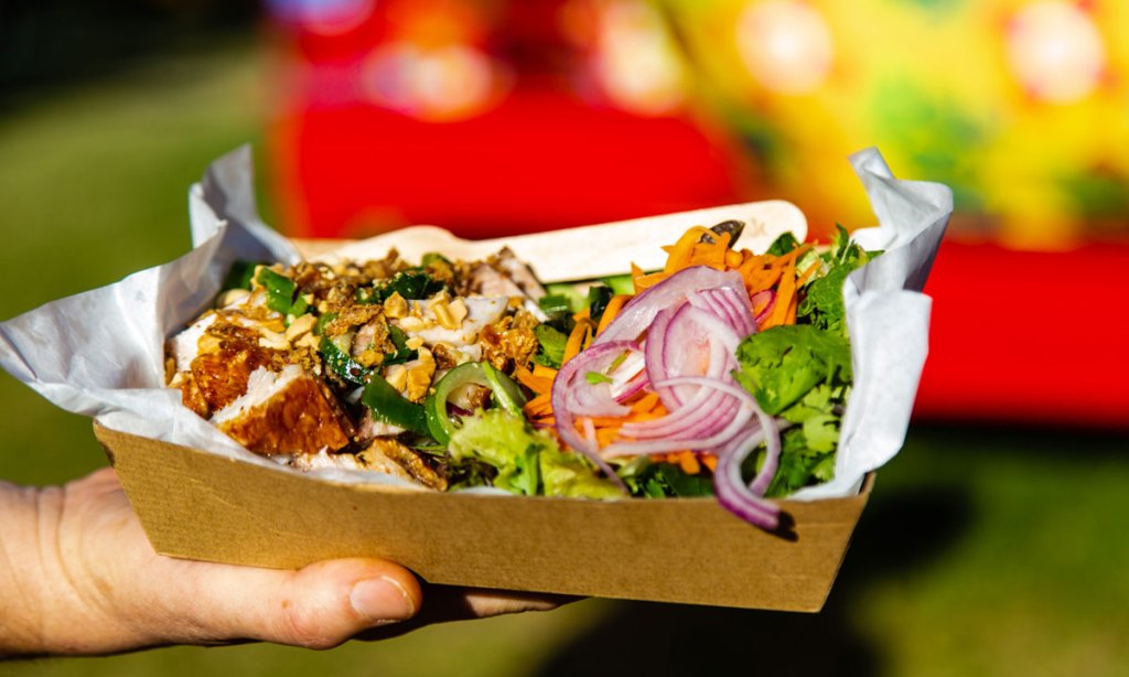 Thumbnail for Asian street food in the city, oysters in the hills