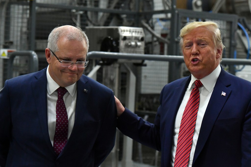 Thumbnail for Morrison agreed to help Trump with Russia probe