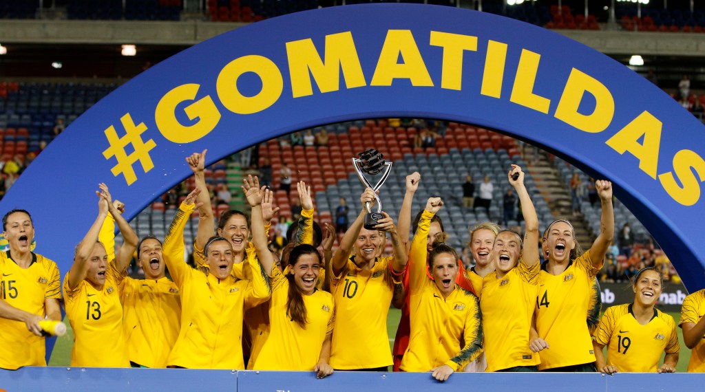 Thumbnail for Matildas win same pay as Socceroos