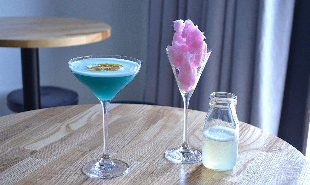 Two of the Atlantis Bar & Lounge cocktails. 