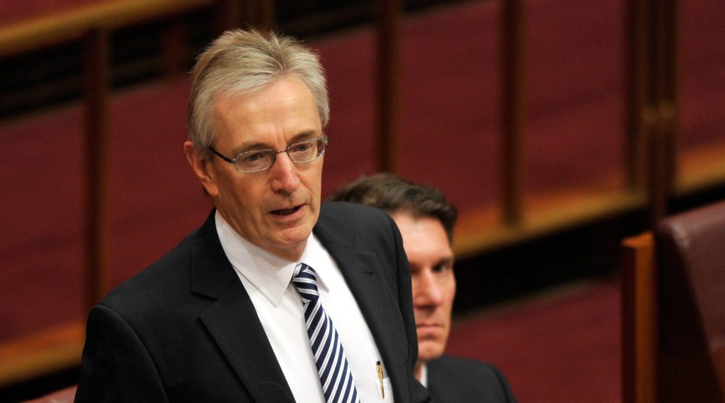 Minchin bowed out of the senate in 2011. Photo: Alan Porritt / AAP