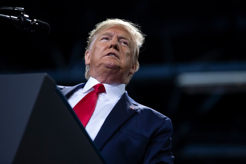 President Donald Trump has been impeached. Photo: AP/ Evan Vucci