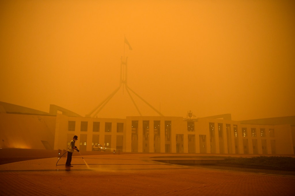 Thumbnail for Bushfires put cloud over budget surplus