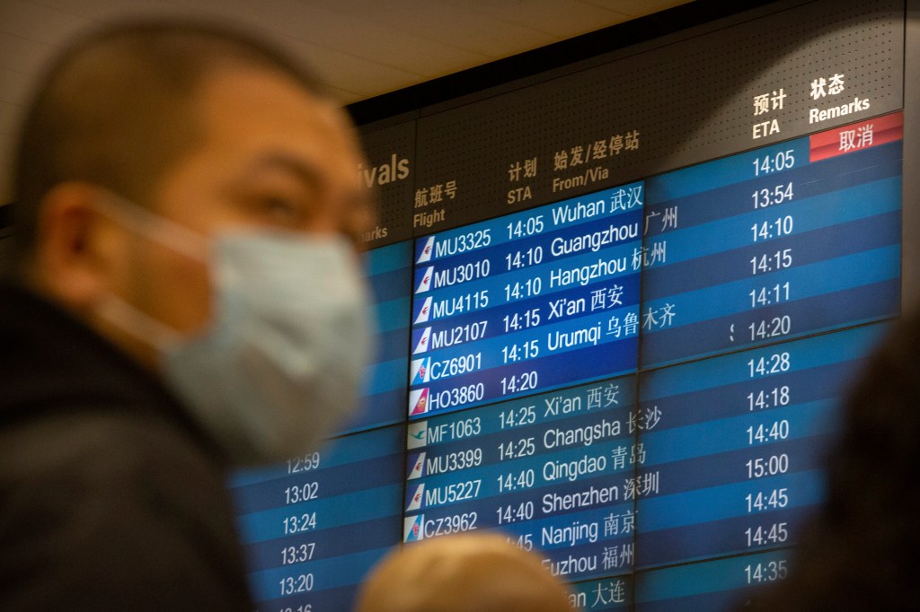 Thumbnail for China flights to Australia questioned amid virus epidemic fears