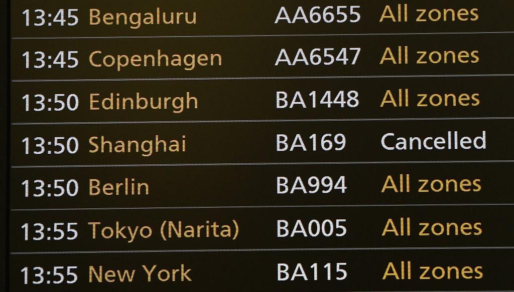 Thumbnail for Airlines cut China flights as virus death toll leaps