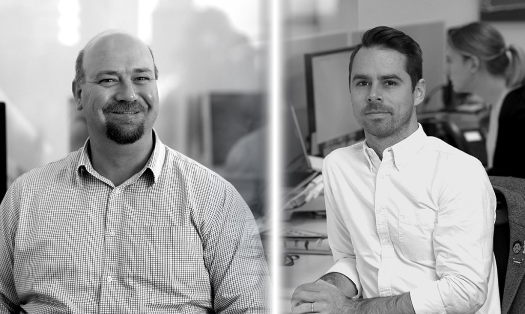 Andrew Spence (left) has been appointed group business editor for Solstice Media. Johnny von Einem (right) has been appointed editor of CityMag.