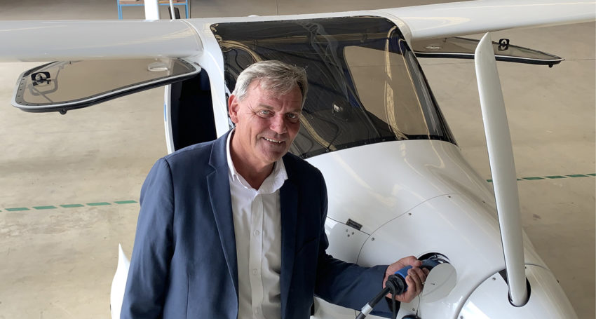Barrie Rogers plans to build Australia's first electric planes in Adelaide. Photo: supplied