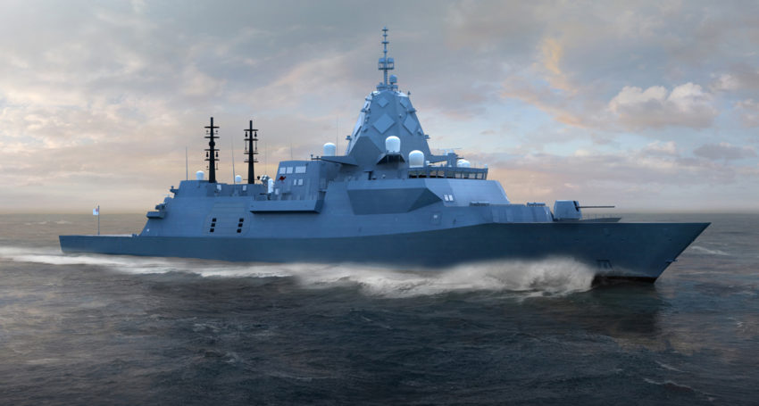 The nine Hunter-class frigates are set to be built in Adelaide. Image: BAE Systems