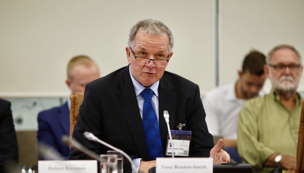 ZEN LORD: Planning, Transport and Infrastructure chief Tony Braxton-Smith. Photo: Tony Lewis / InDaily