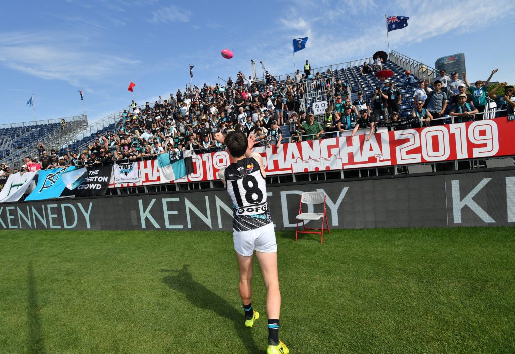 Port will not be making the trek to China in 2020. Photo: David Mariuz / AAP