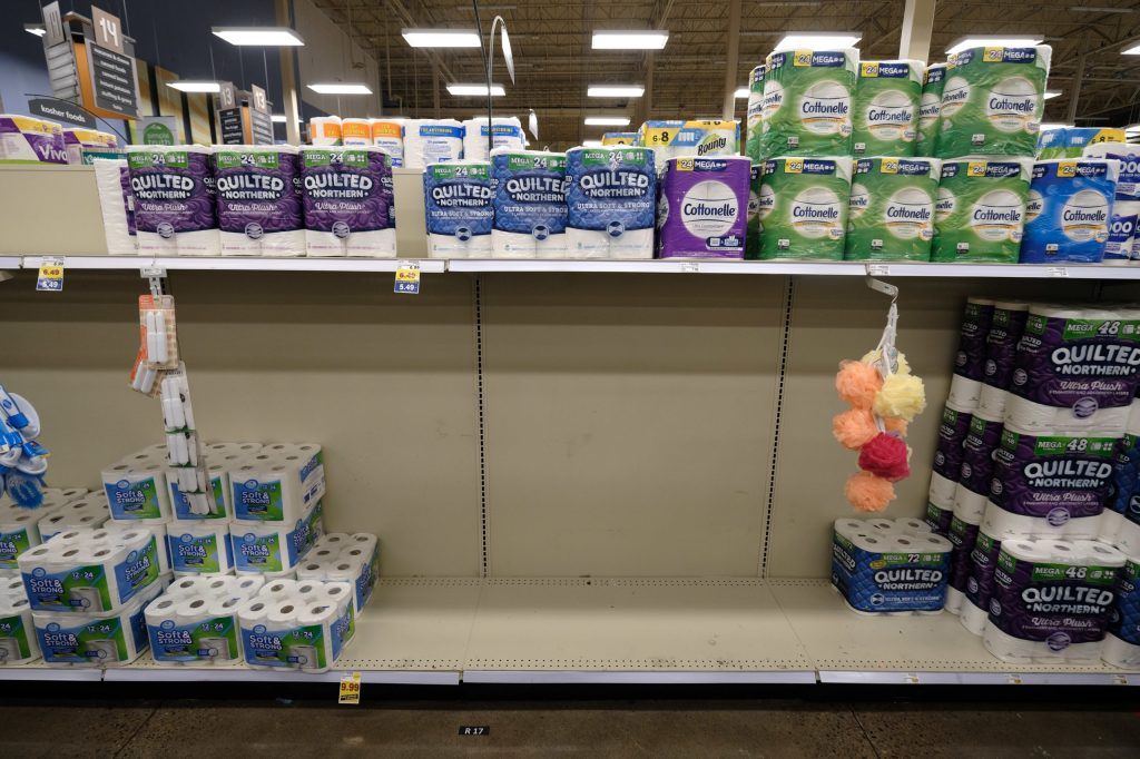 Thumbnail for Woolies wipes out toilet paper panic buying