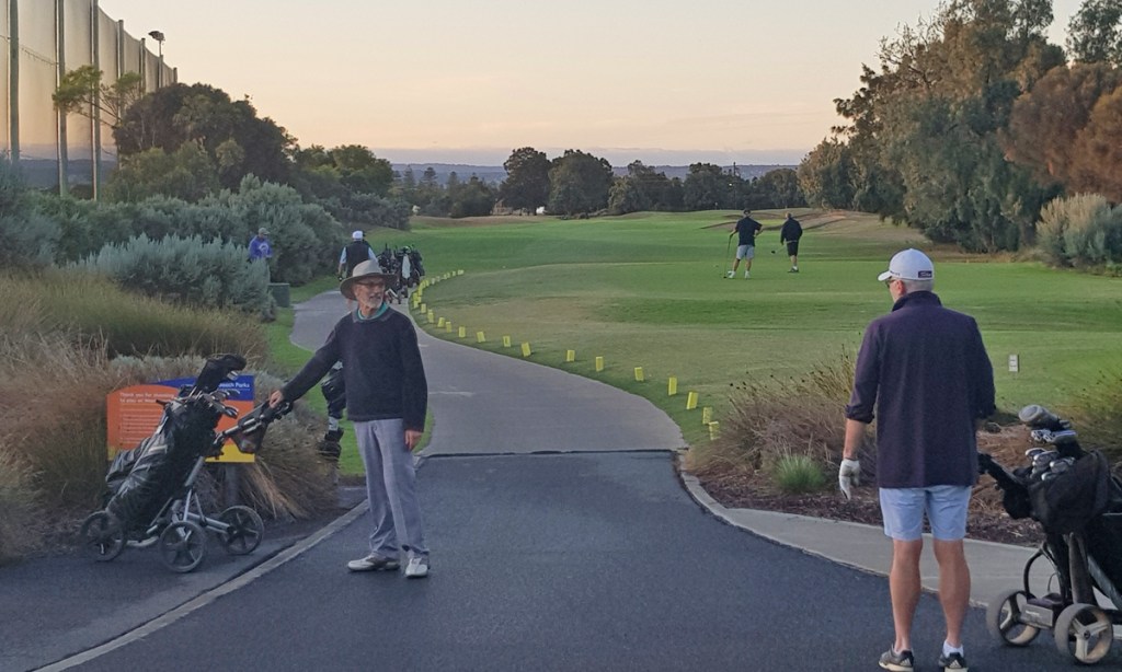Thumbnail for Golfers still swinging as other sports shut down