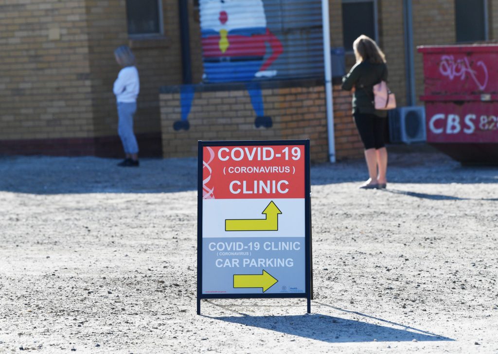 Authorities are considering widening testing in SA. Photo: AAP/David Mariuz