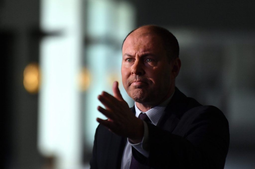 Treasurer Josh Frydenberg. Photo: AAP/Mick Tsikas