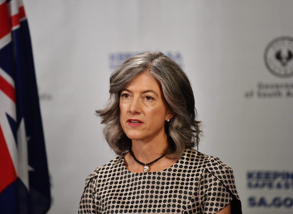 South Australian Chief Public Health Officer Nicola Spurrier. Photo: AAP/David Mariuz