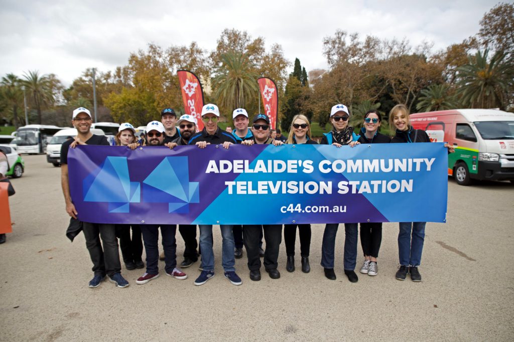 C44 Staff and Volunteers during National Volunteer Week in 2019. Image supplied.