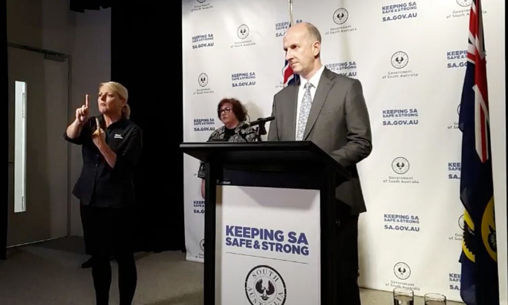 Dr Michael Cusack provides an update on the number of SA COVID-19 cases.