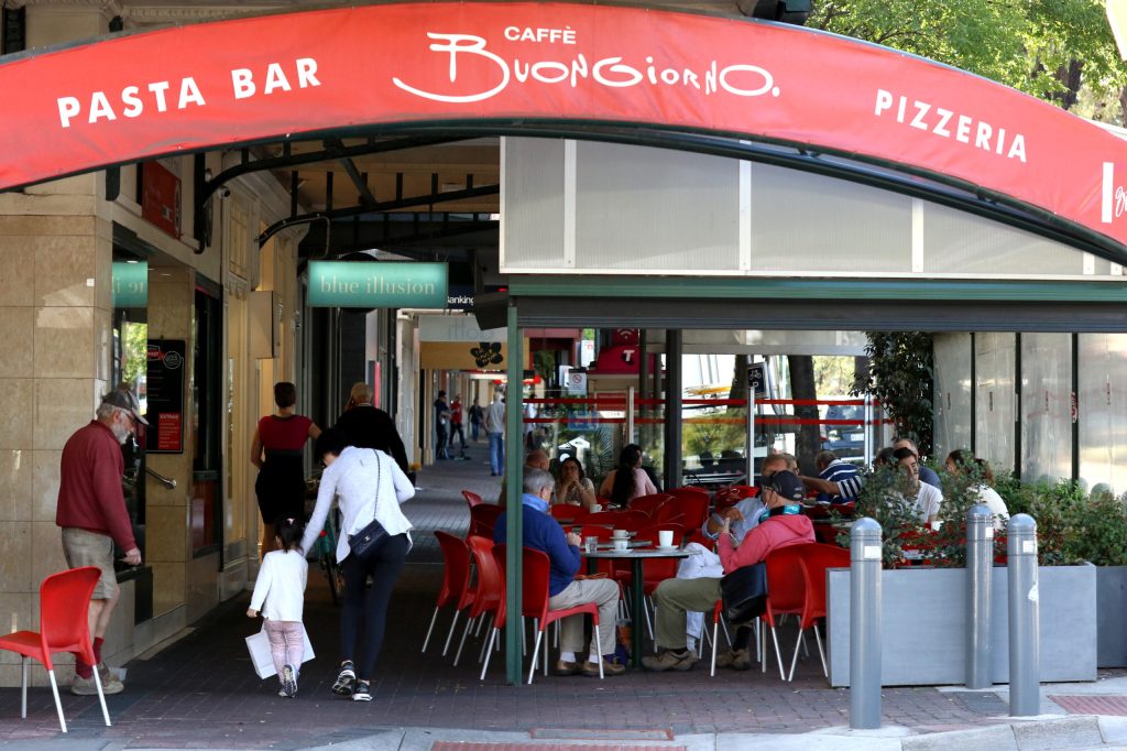 South Australia has moved to clear up confusion over which hospitality venues can open. Photo: Kelly Barnes/AAP
