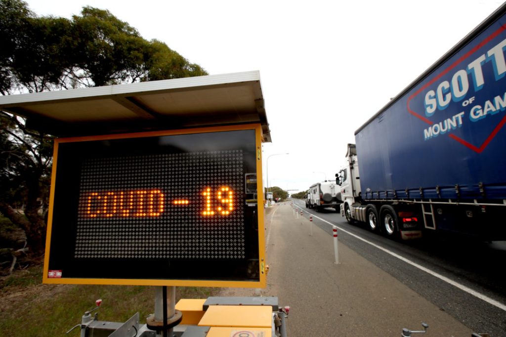 Thumbnail for States bicker over border closures