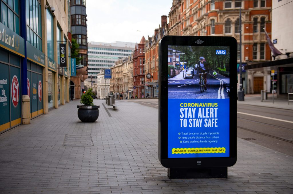 A deserted Birmingham street. Photo: Jacob King/PA Wire