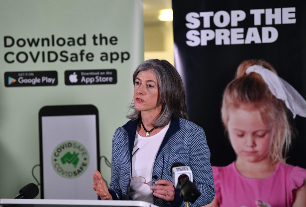 South Australian Chief Public Health Officer Dr Nicola Spurrier. Photo: AAP/David Mariuz