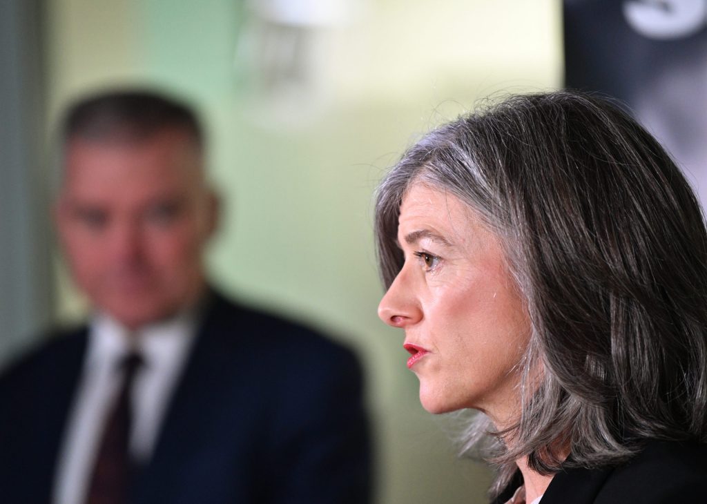 South Australian Chief Public Health Officer Nicola Spurrier. Photo: David Mariuz / AAP