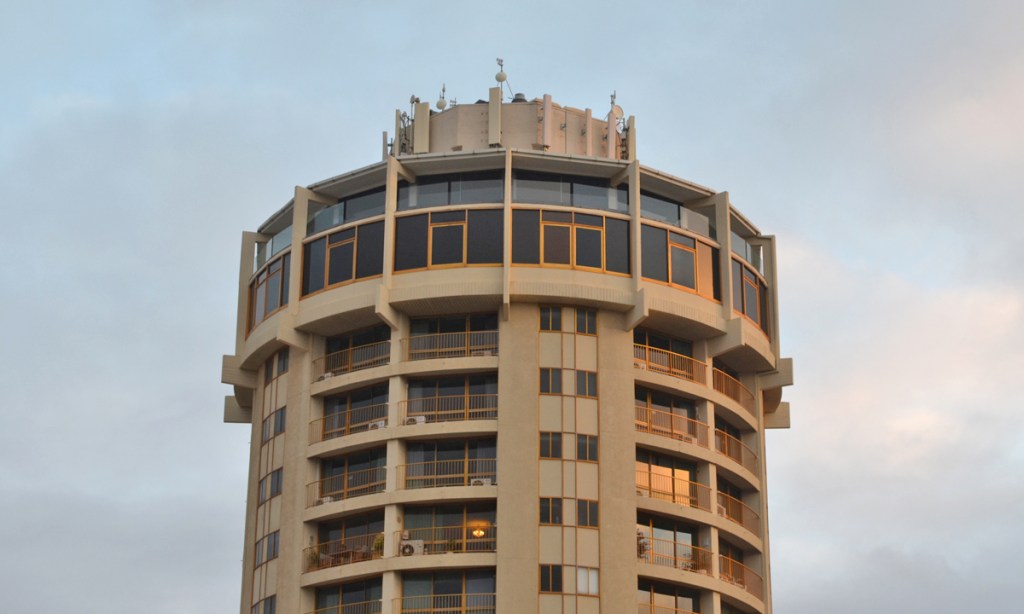 The former revolving restaurant on the 12th floor of the Atlantic Tower has been converted into serviced offices.