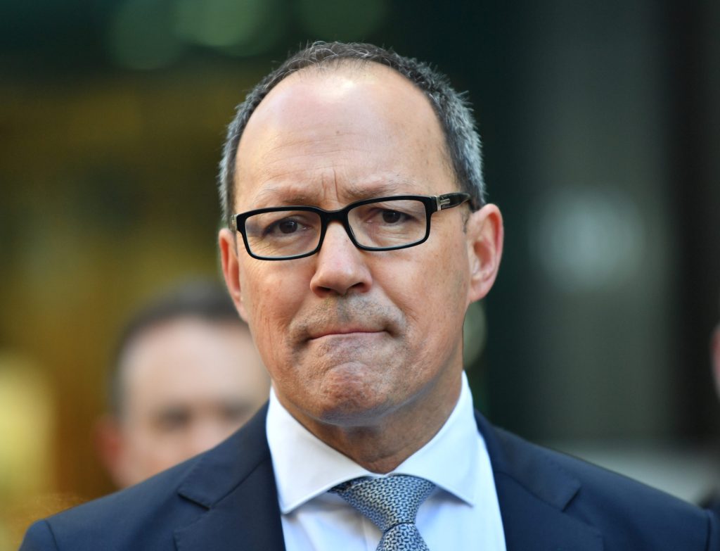Transport and Infrastructure Minister Corey Wingard. Photo: David Mariuz/AAP