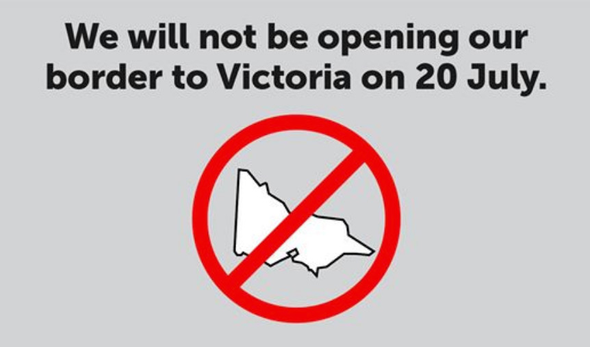 Thumbnail for SA-Victorian border to stay closed as cases spike