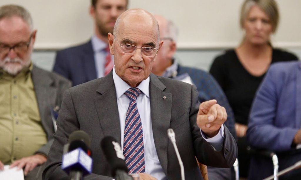 Outgoing Liberal president John Olsen. Photo: Tony Lewis / InDaily