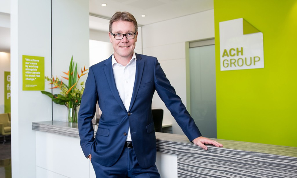 ACH Group CEO Frank Weits is taking a modern approach to aged care. Picture: Sam Oster.