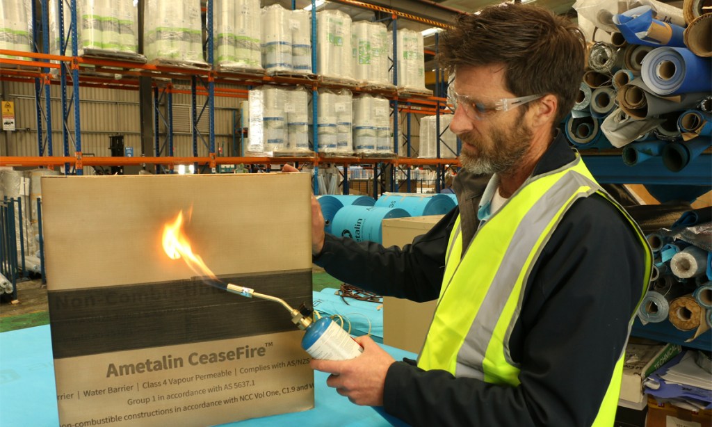 Thumbnail for Fire-proof building wrap sparks growth for Adelaide firm