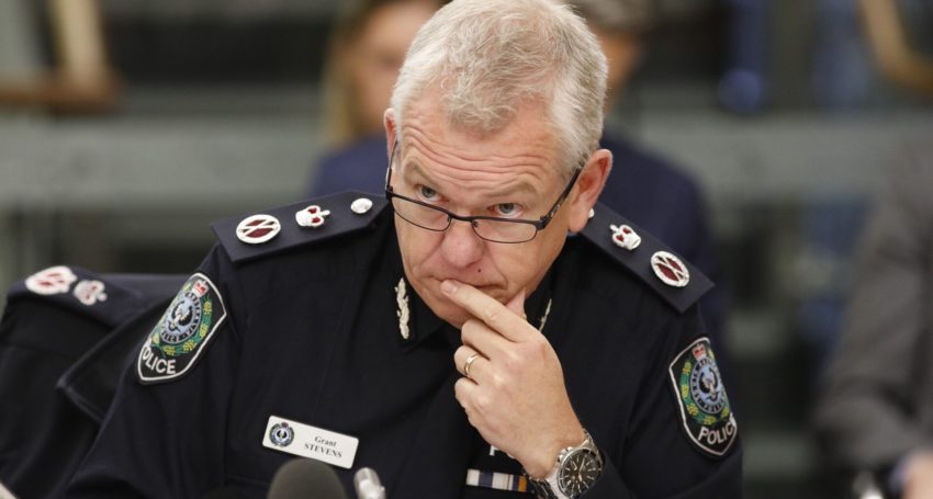 State emergency coordinator Grant Stevens said the Transition Committee decided to preference economic considerations over health advice when it lifted a social distancing restriction. Photo: Tony Lewis/InDaily 