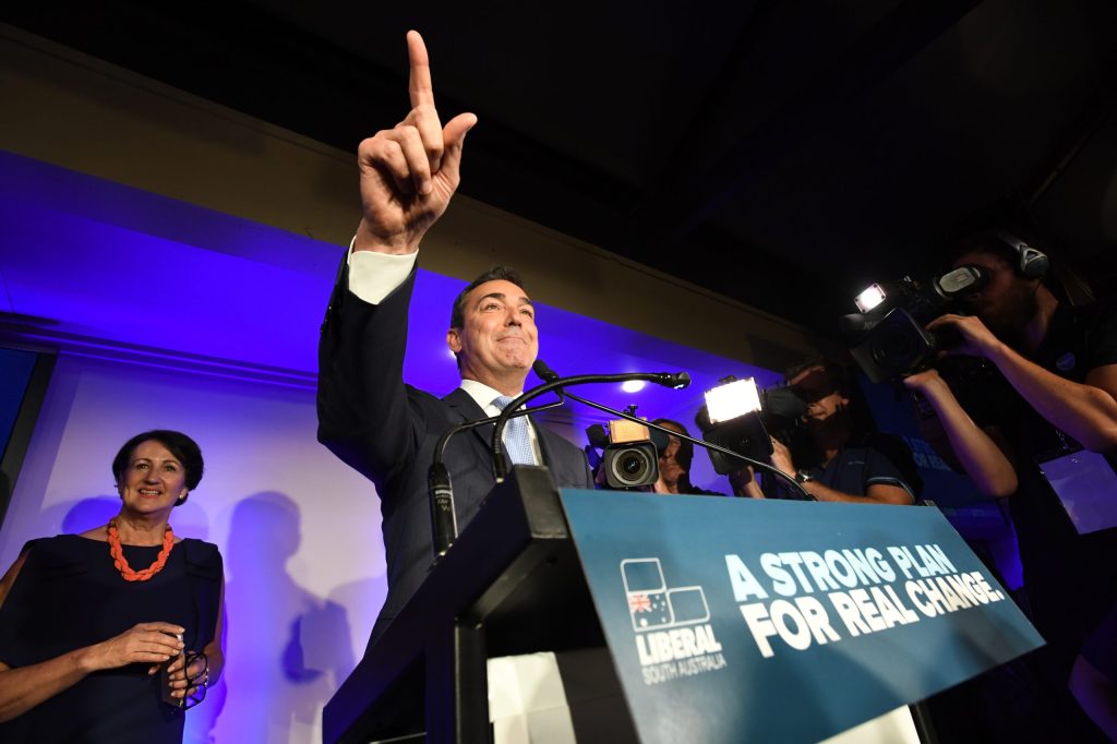 Thumbnail for Marshall dealt a blow as pendulum swings to Labor