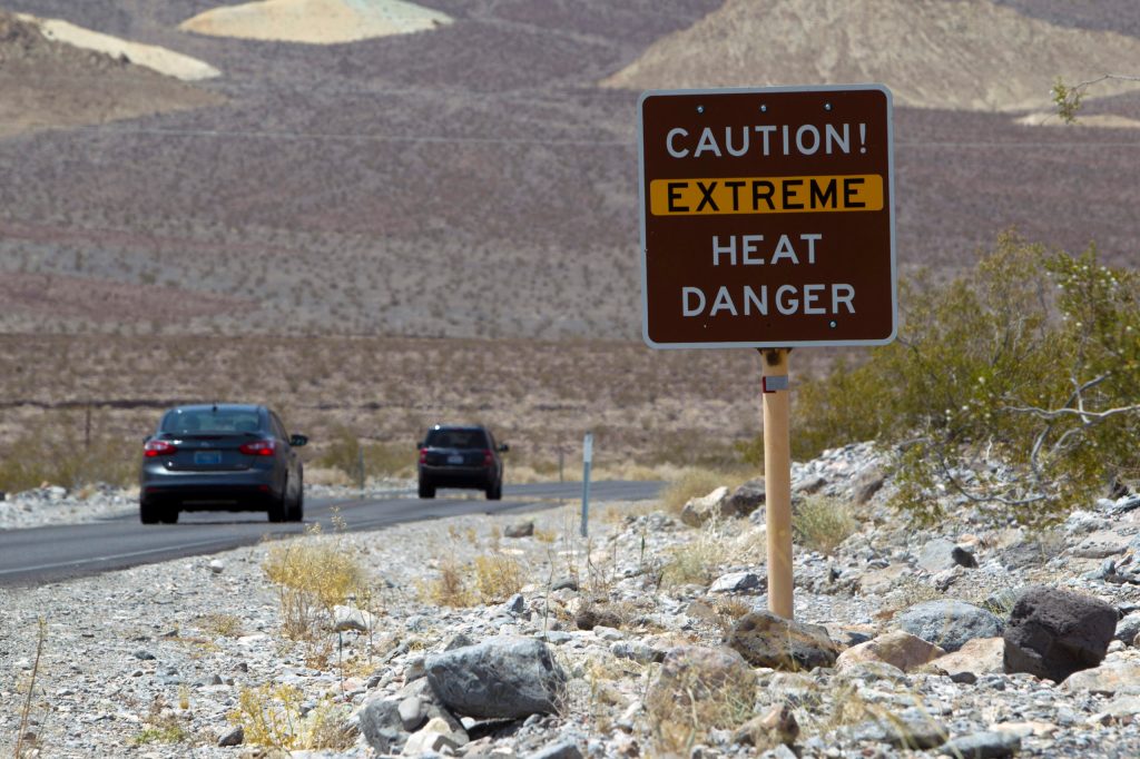 Thumbnail for World’s hottest temperature for a century at Death Valley