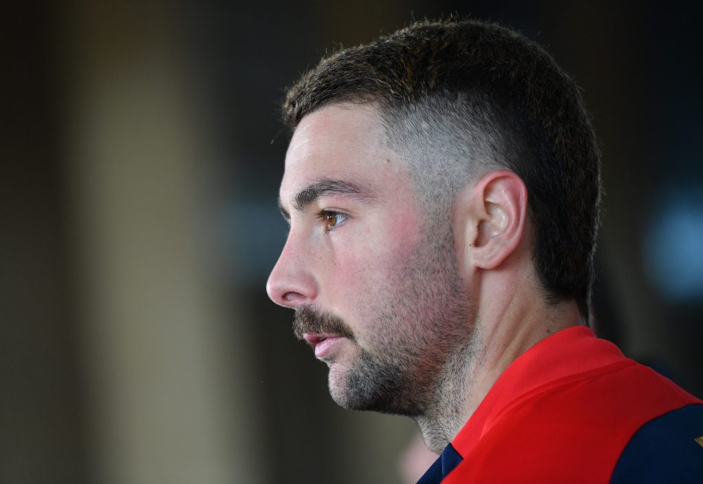 Rory Atkins has quit the Crows. Photo: David Mariuz / AAP