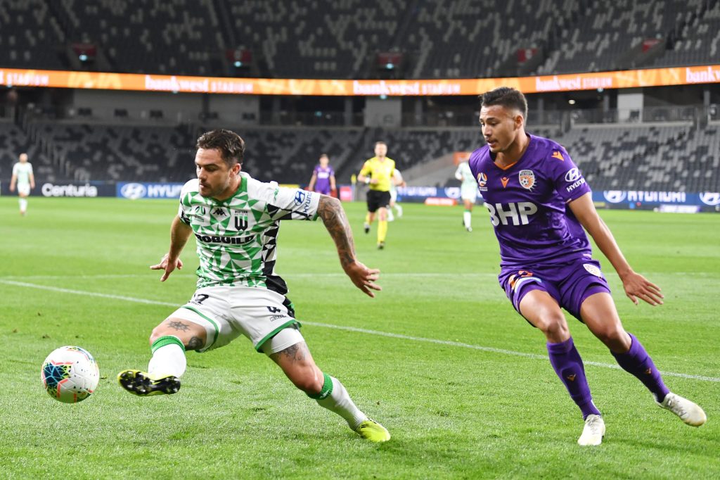 Western United's win over Perth Glory has knocked the Reds out of finals contention. Photo: AAP/Dean Lewins