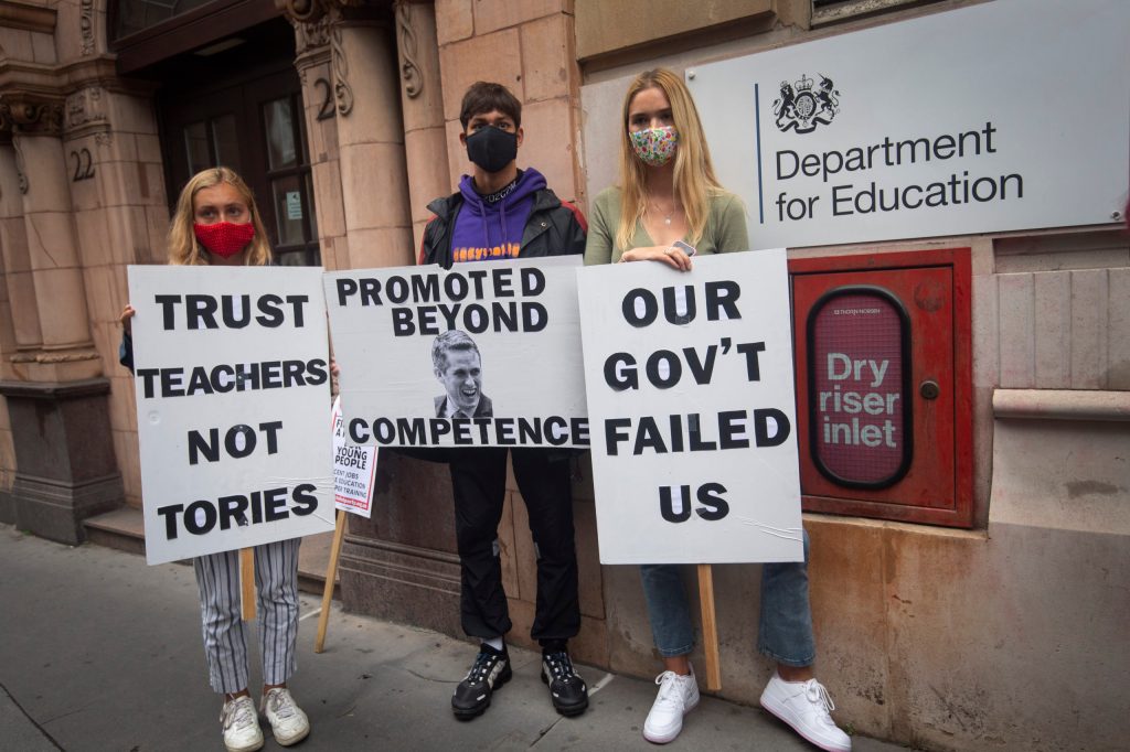 Thumbnail for UK Govt in naughty corner over algorithm exam marking fail