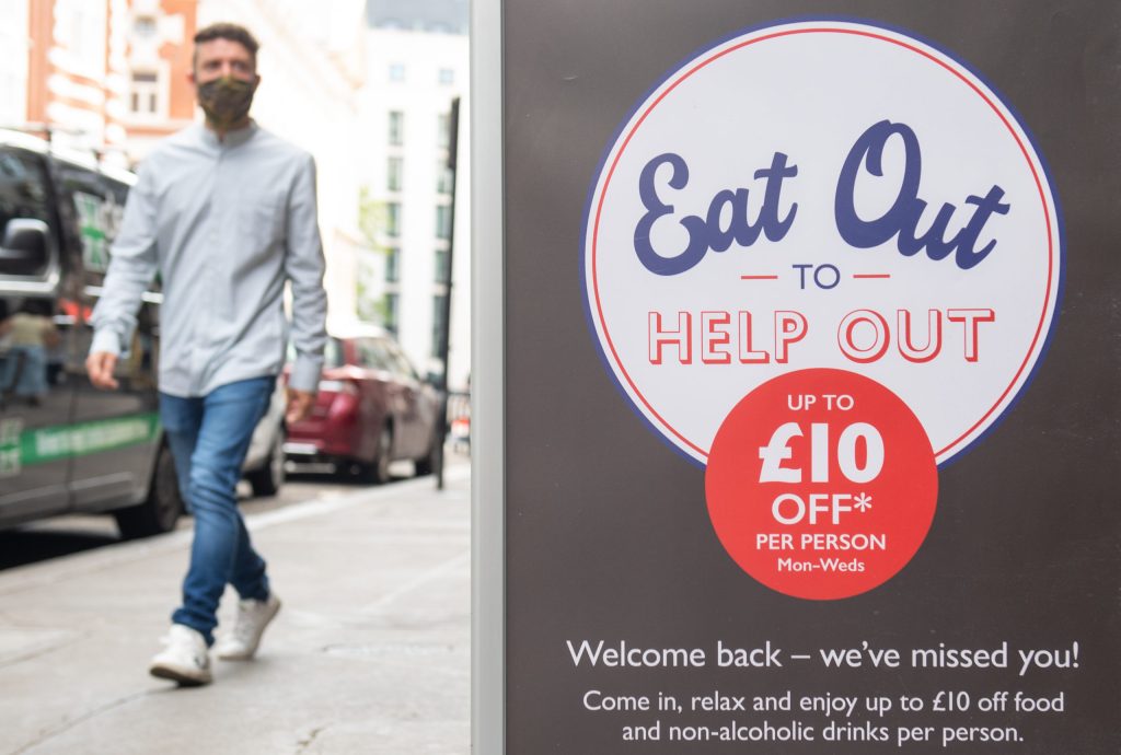 Thumbnail for Pandemic dining discount taken off UK tables